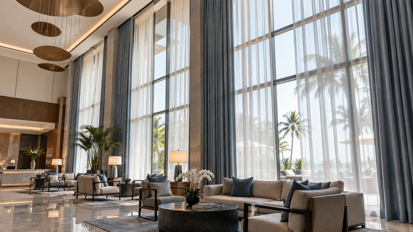Memilih Gorden untuk Jendela Besar di Hotel: A Practical Specification Guide