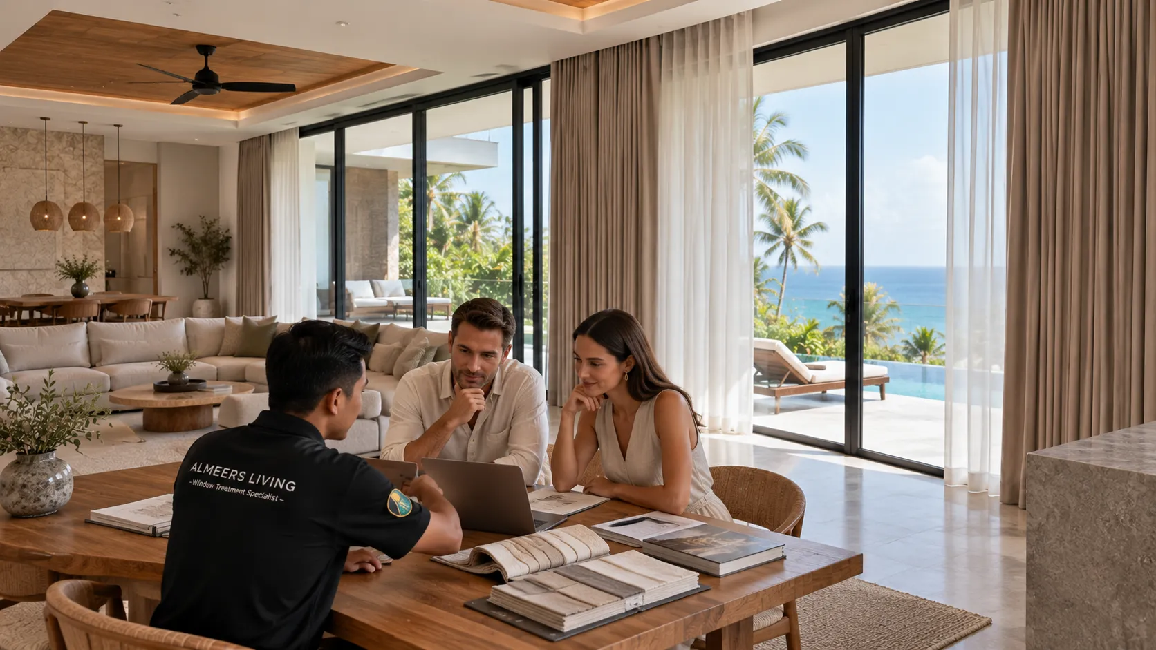 Panduan Budget Gorden untuk Hotel & Vila: How to Estimate Your Window Treatment Cost