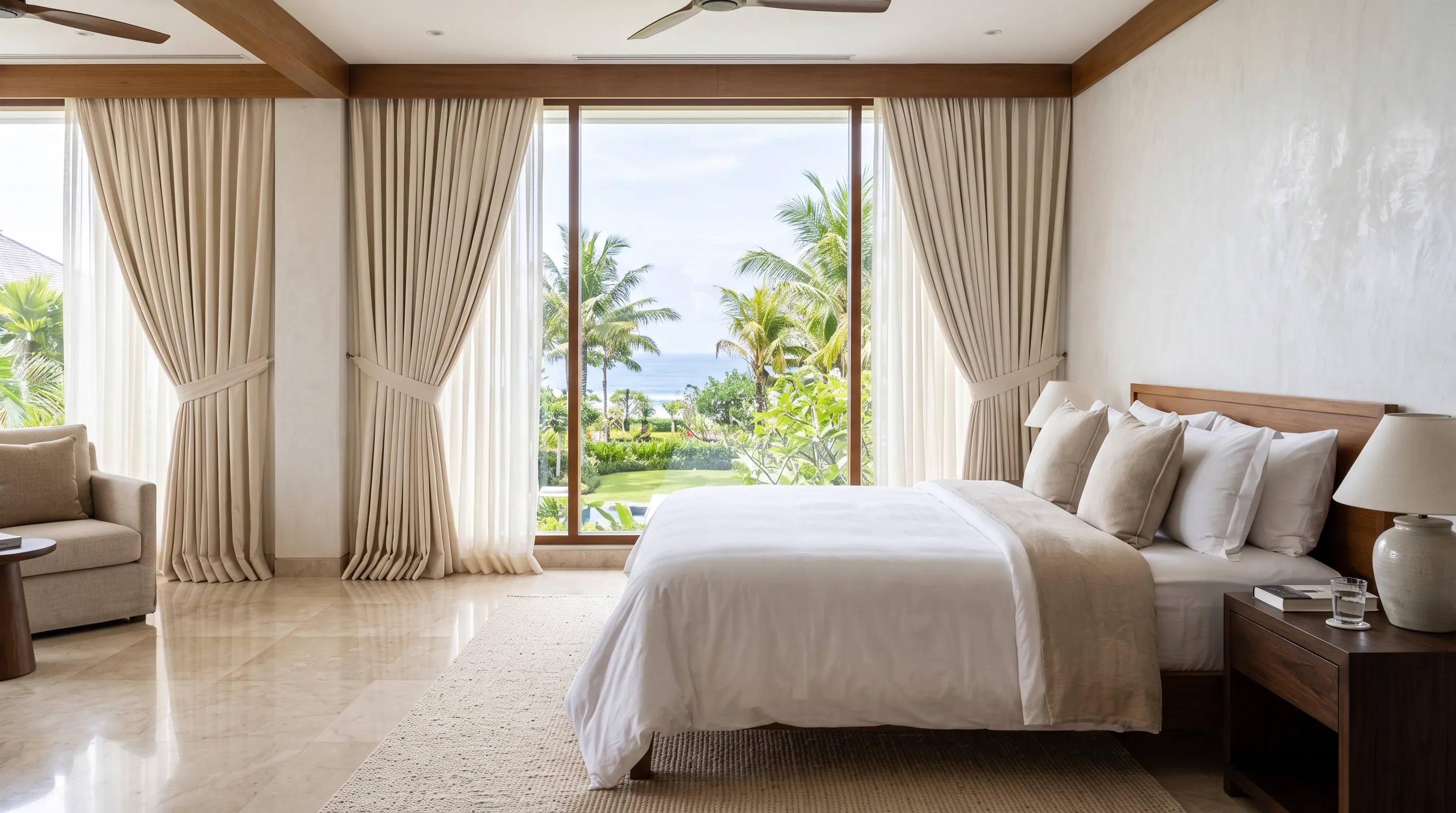 Curtains for Bali Hotels: What Hospitality Designers Choose