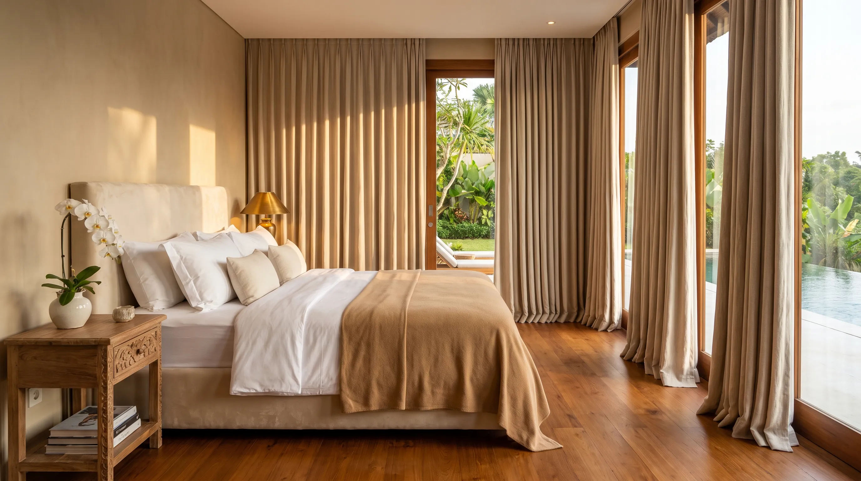 Desain Gorden Elegan untuk Hotel & Vila Mewah