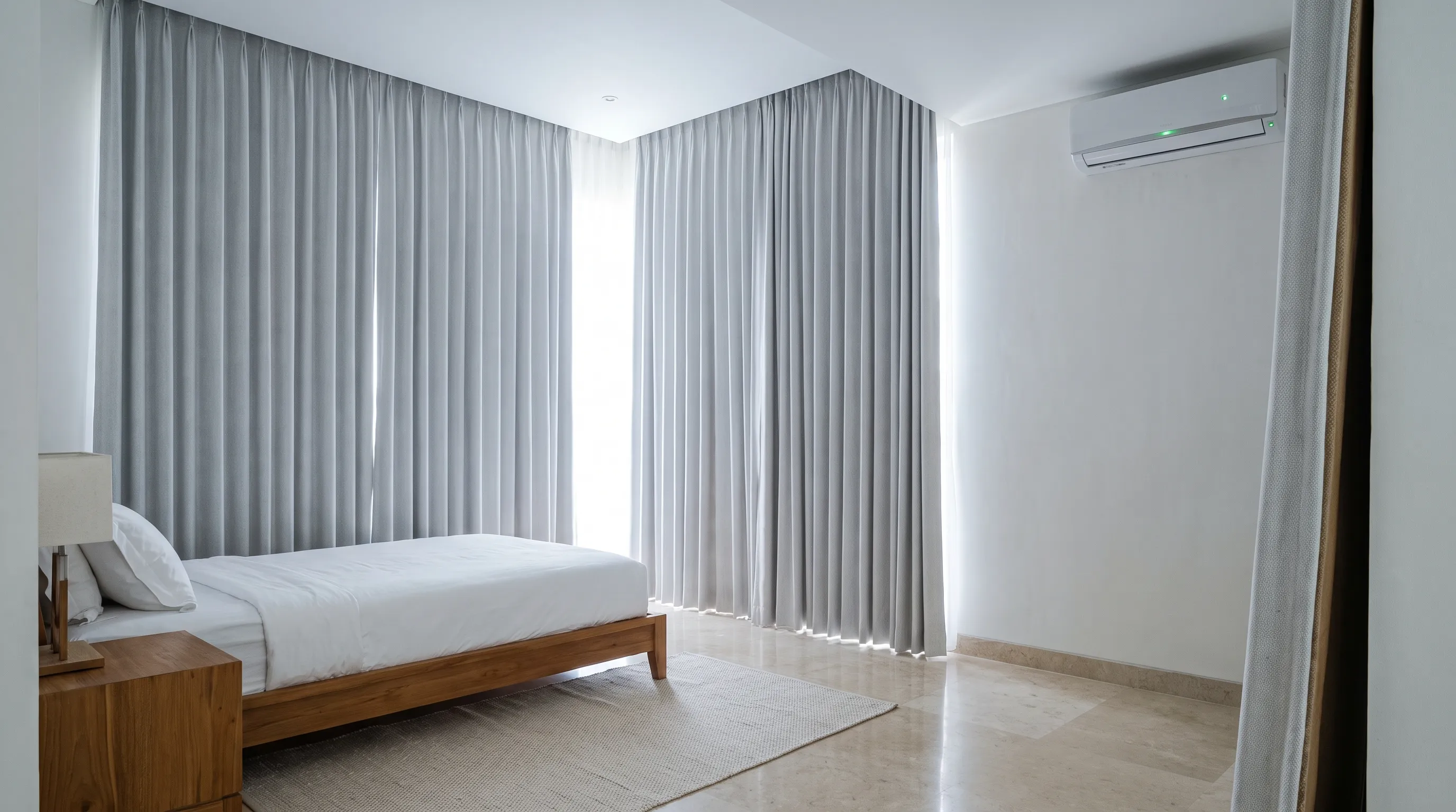 Gorden untuk Penghematan AC: What Designers Are Choosing Now