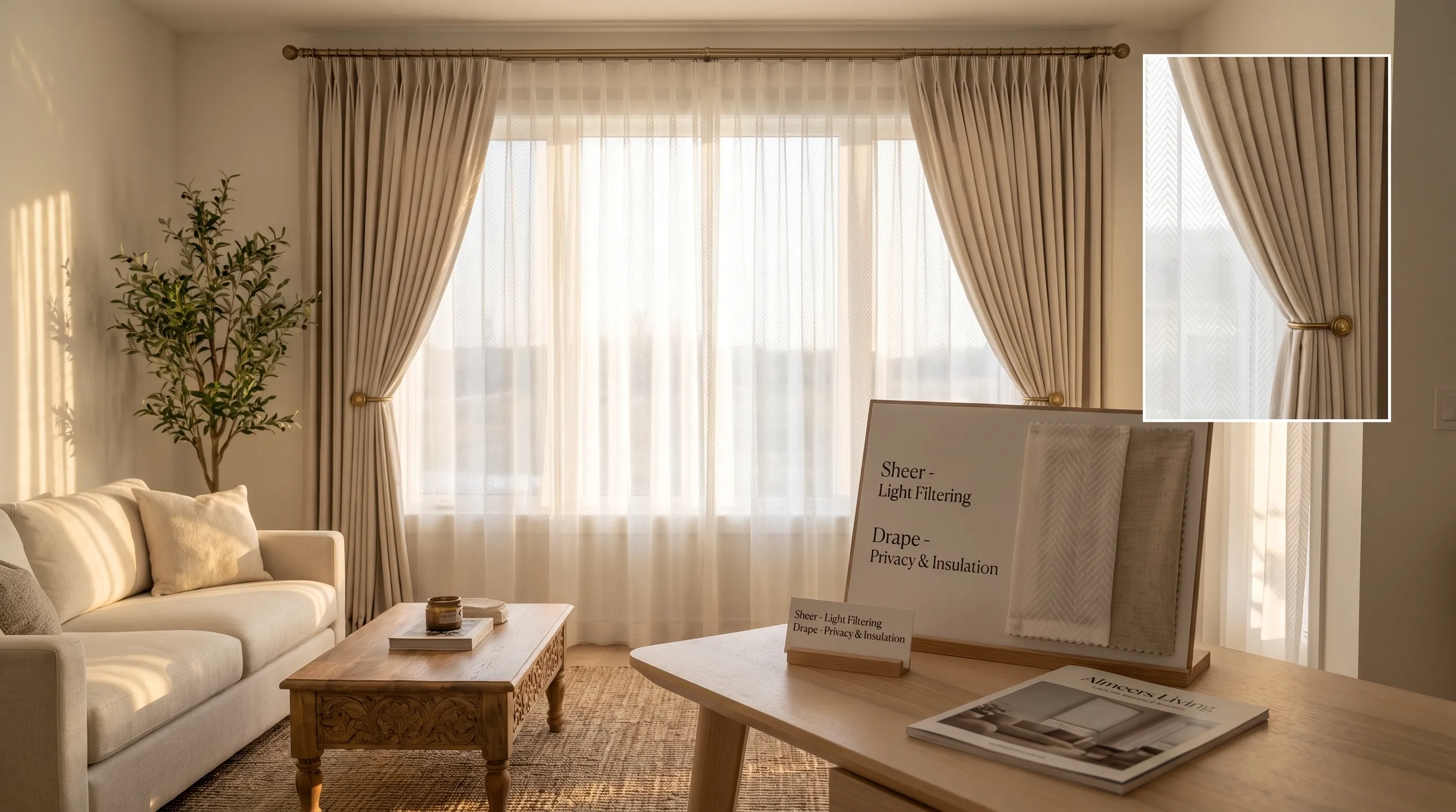 Guide to Layered Window Treatments: Combining Style and Function