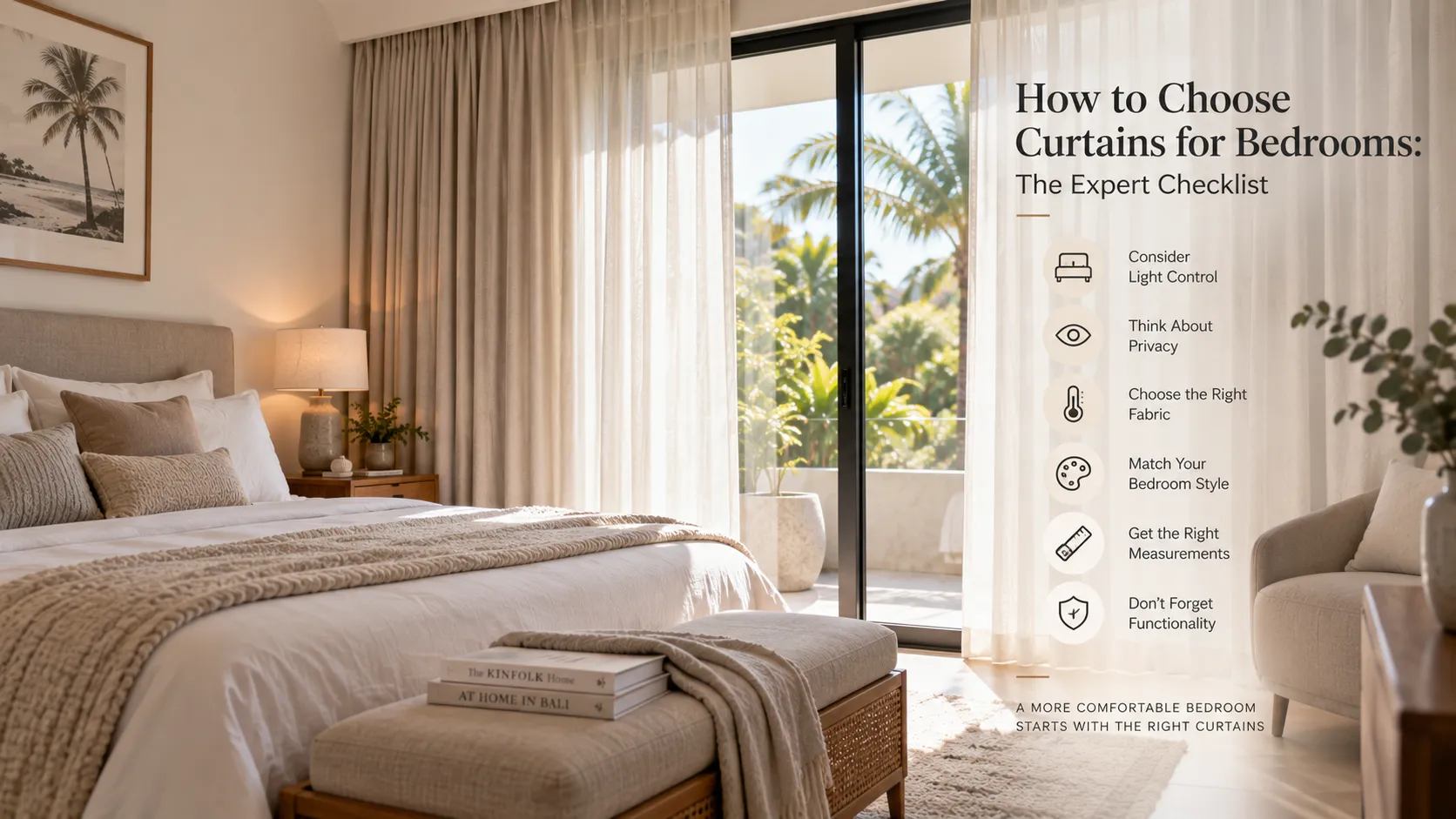 How to Choose Curtains for Bedrooms: The Expert Checklist