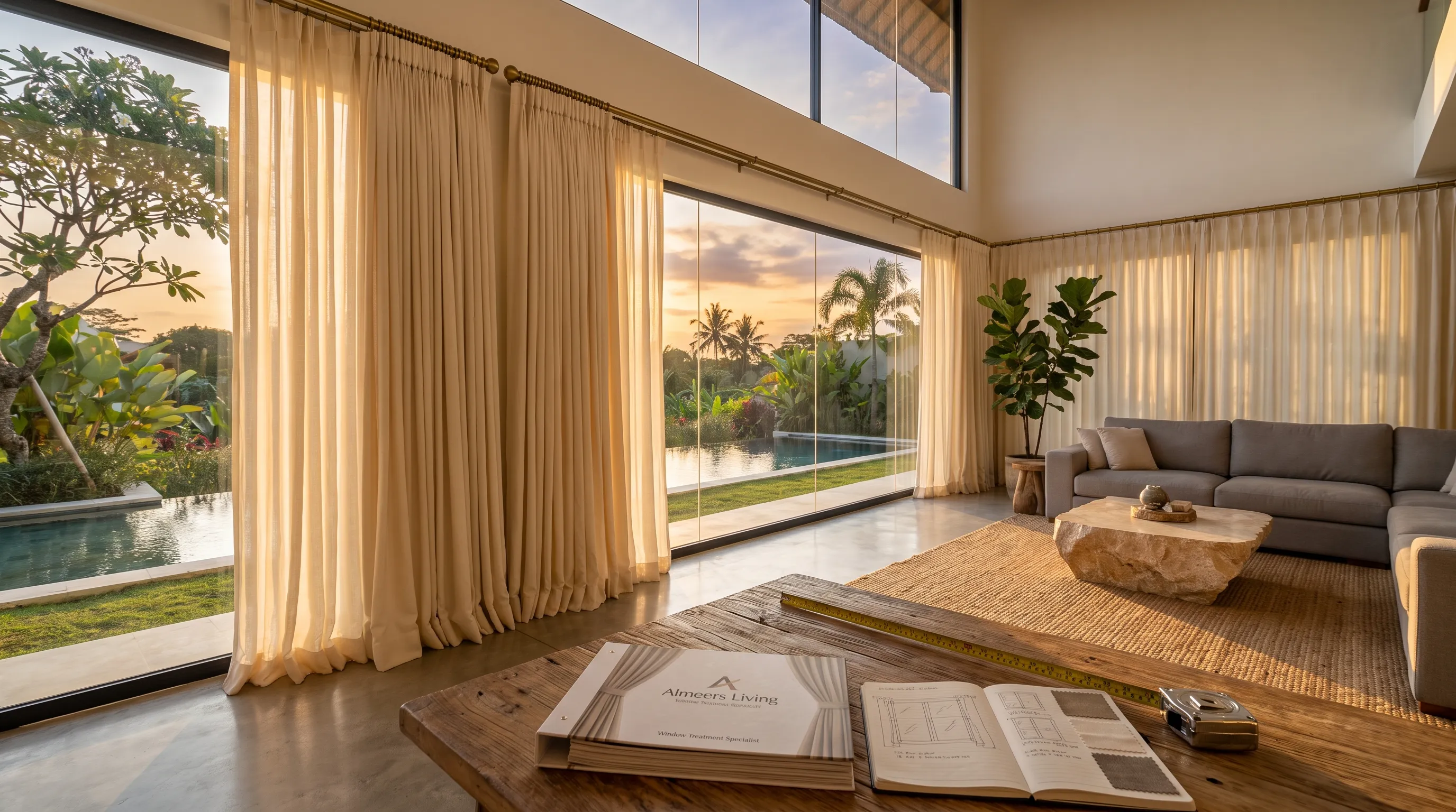 How to Choose Curtains for Large Windows: An Expert Guide