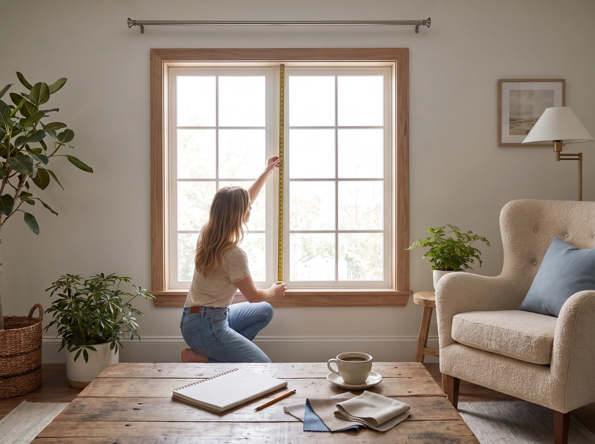 How to Measure Your Windows for Custom Curtains