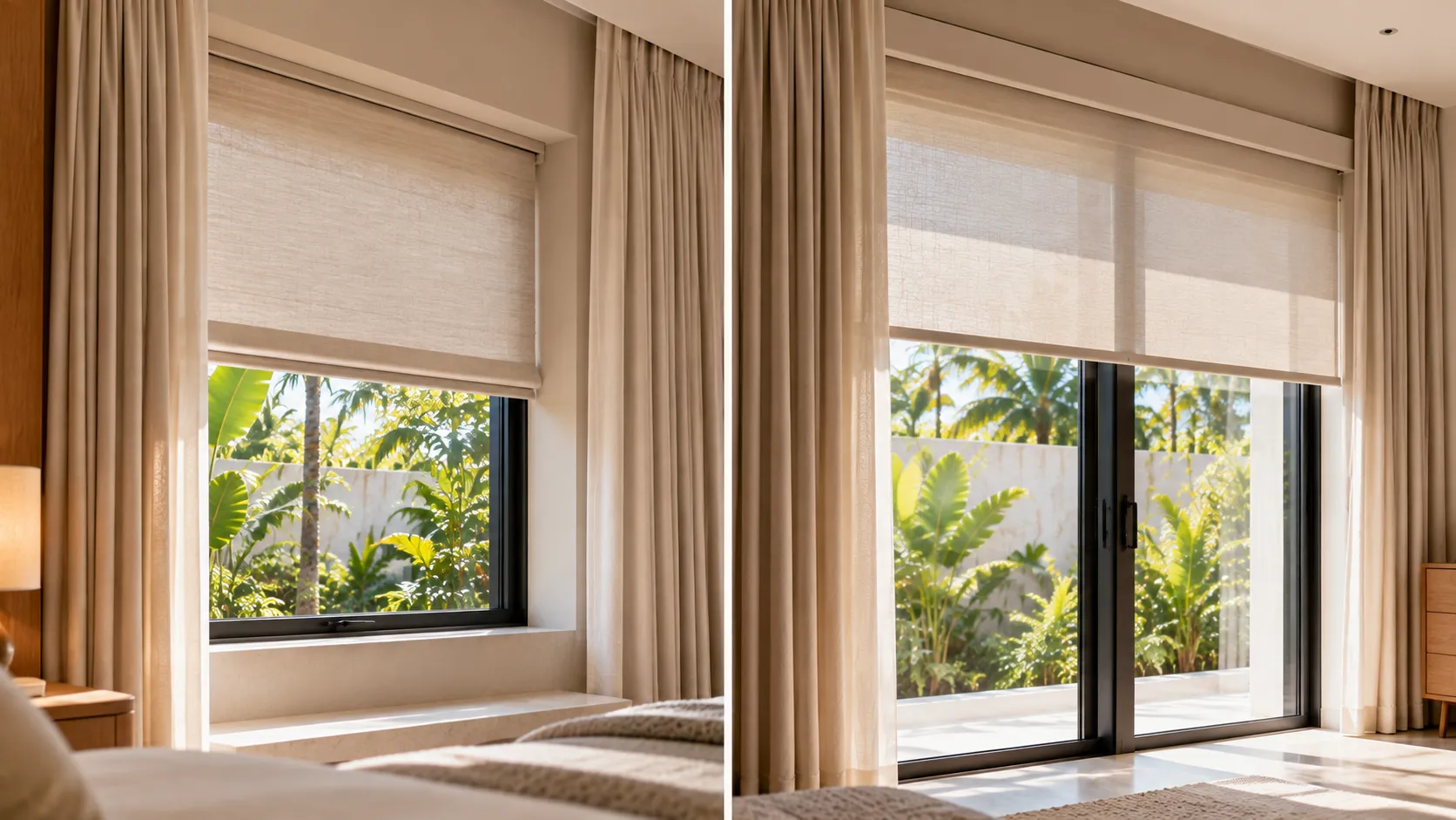 Inside vs Outside Mount Blinds: How to Coordinate Them With Curtains, Handles and Light Gaps