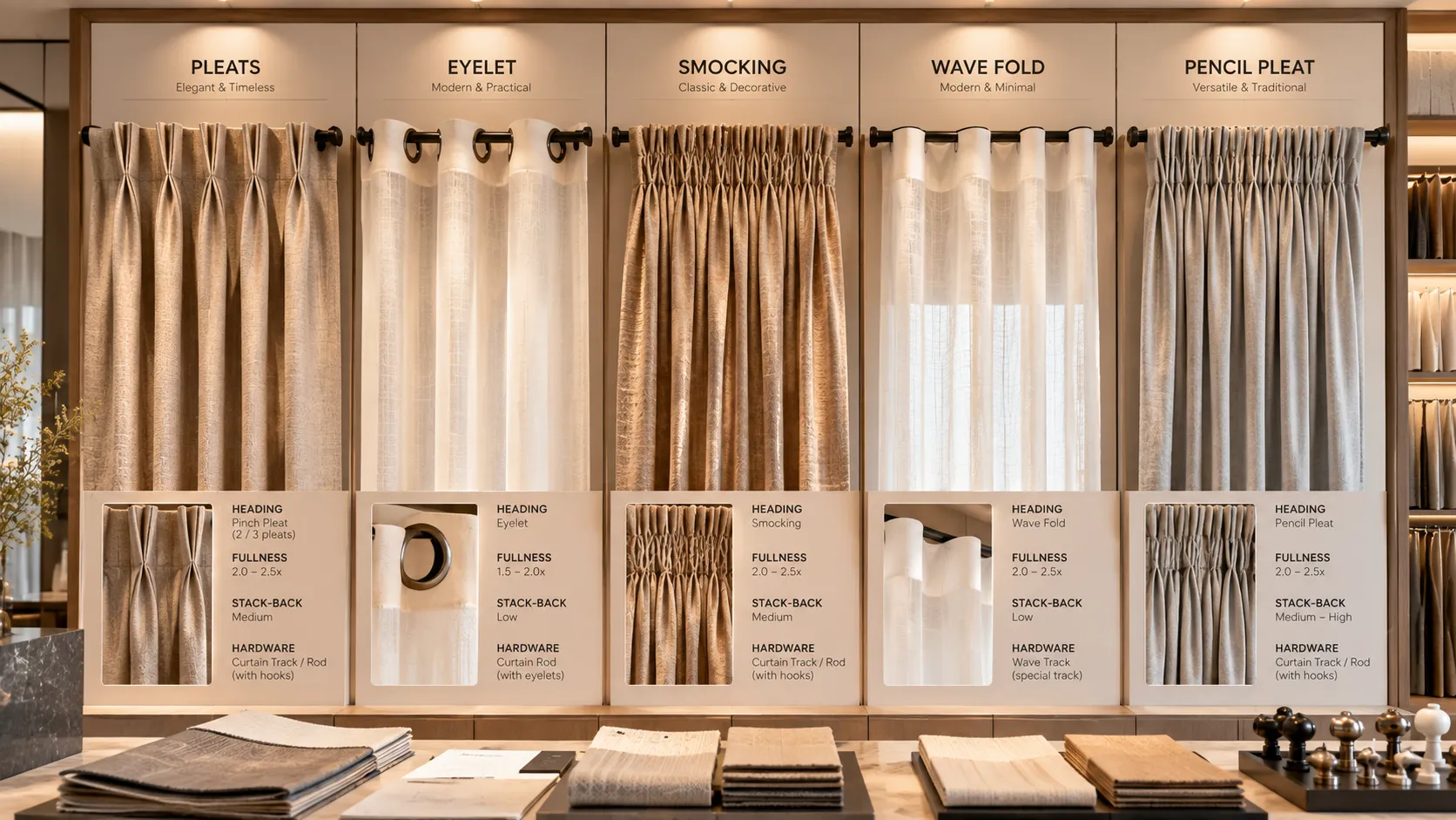 Jenis Kepala Gorden (Pleats, Eyelet, dll.): The Complete Bali Guide
