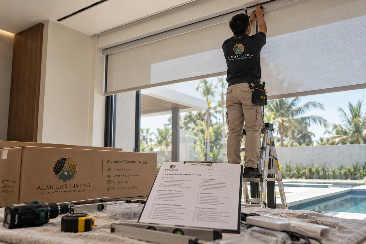 Motorized Blinds Installation Checklist: What to Confirm Before Your Installer Arrives