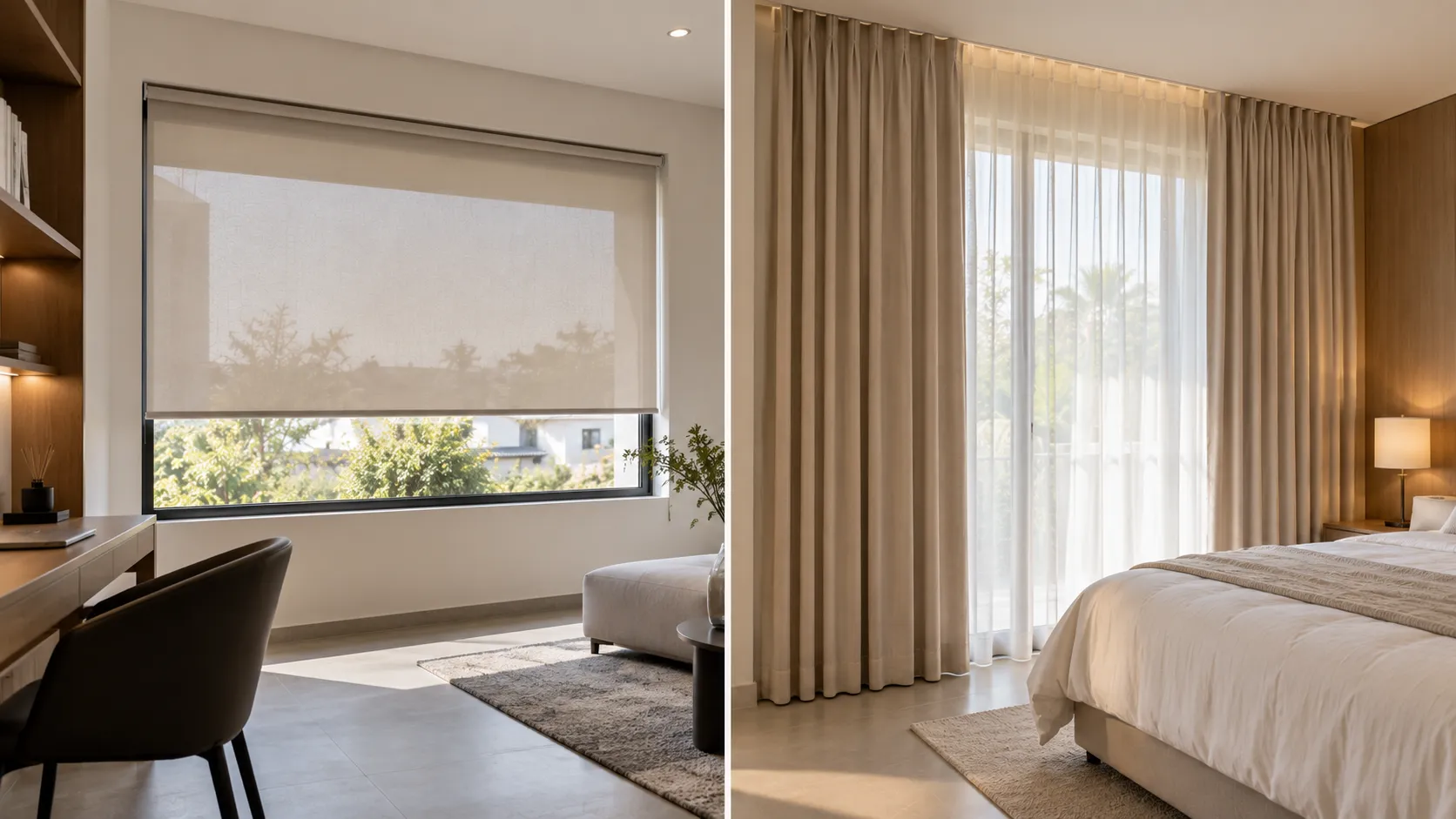 Roller Blinds vs. Curtains: Which is Best?: What to Know Before You Choose