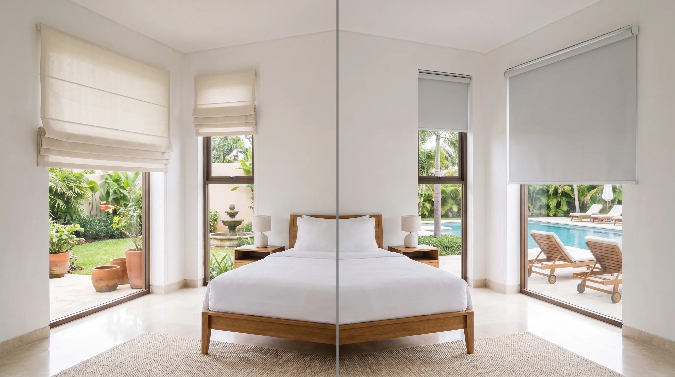 Roman Shades vs. Roller Blinds: Which Is Better for Modern Homes?