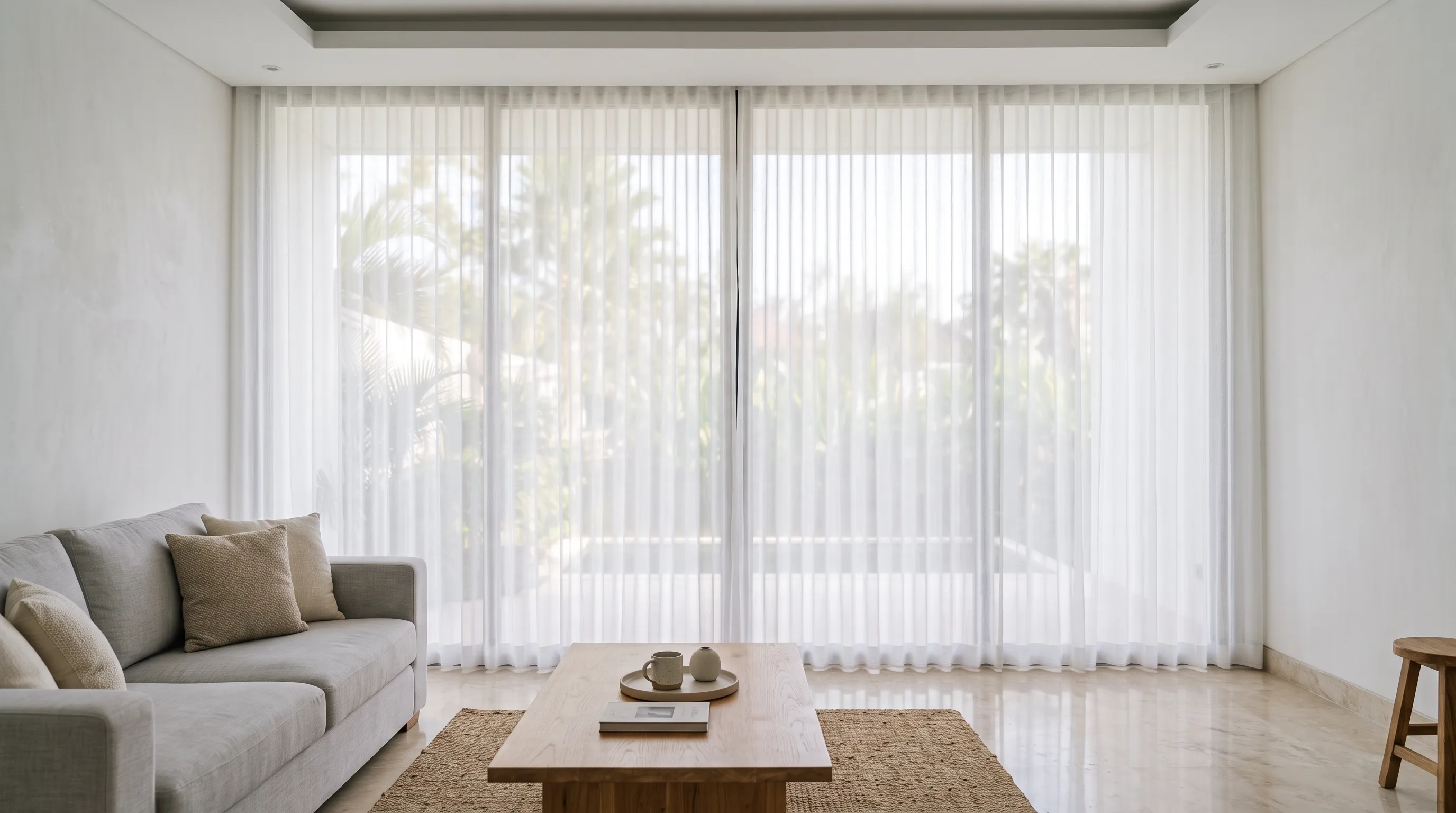 Sheer Curtains for Bali Living Rooms: Light, Breeze, and Privacy