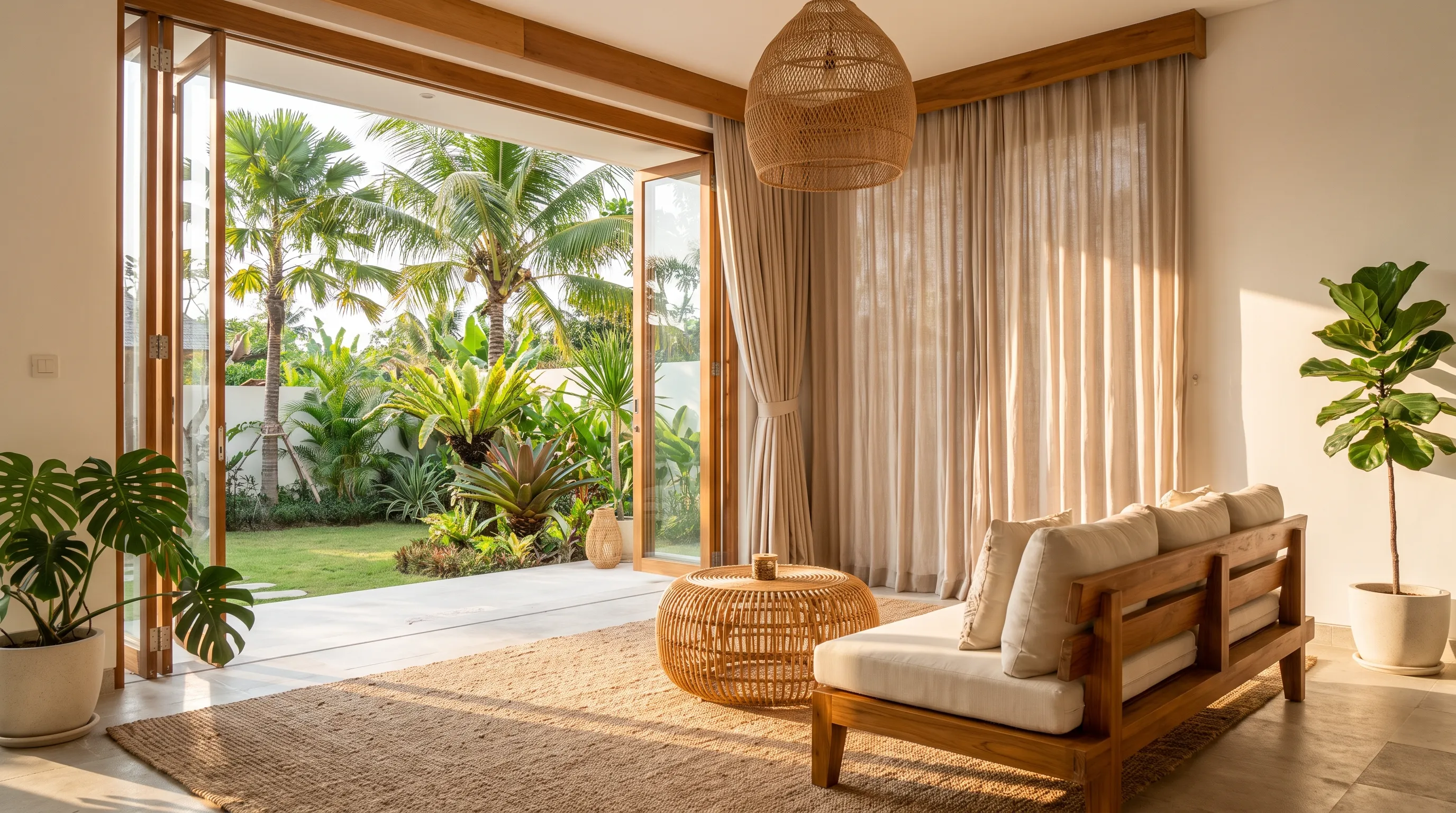Tropical Modern Design: Bridging Contemporary Luxury and Nature in Bali