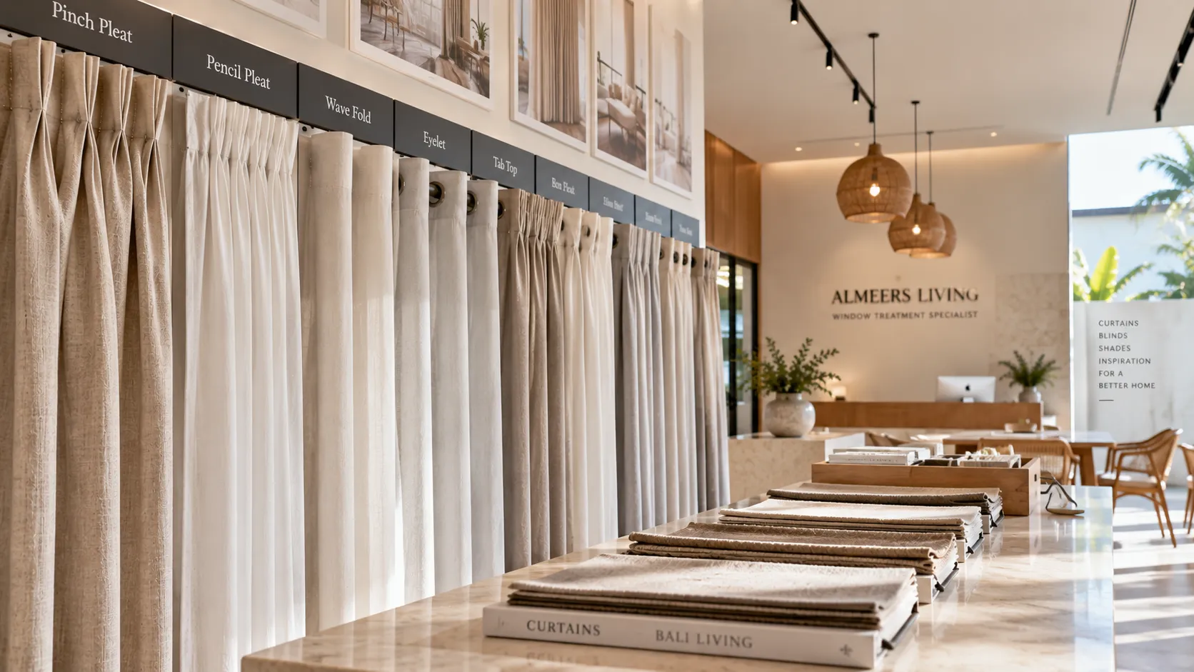 Types of Curtain Headings Explained: The Complete Bali Guide