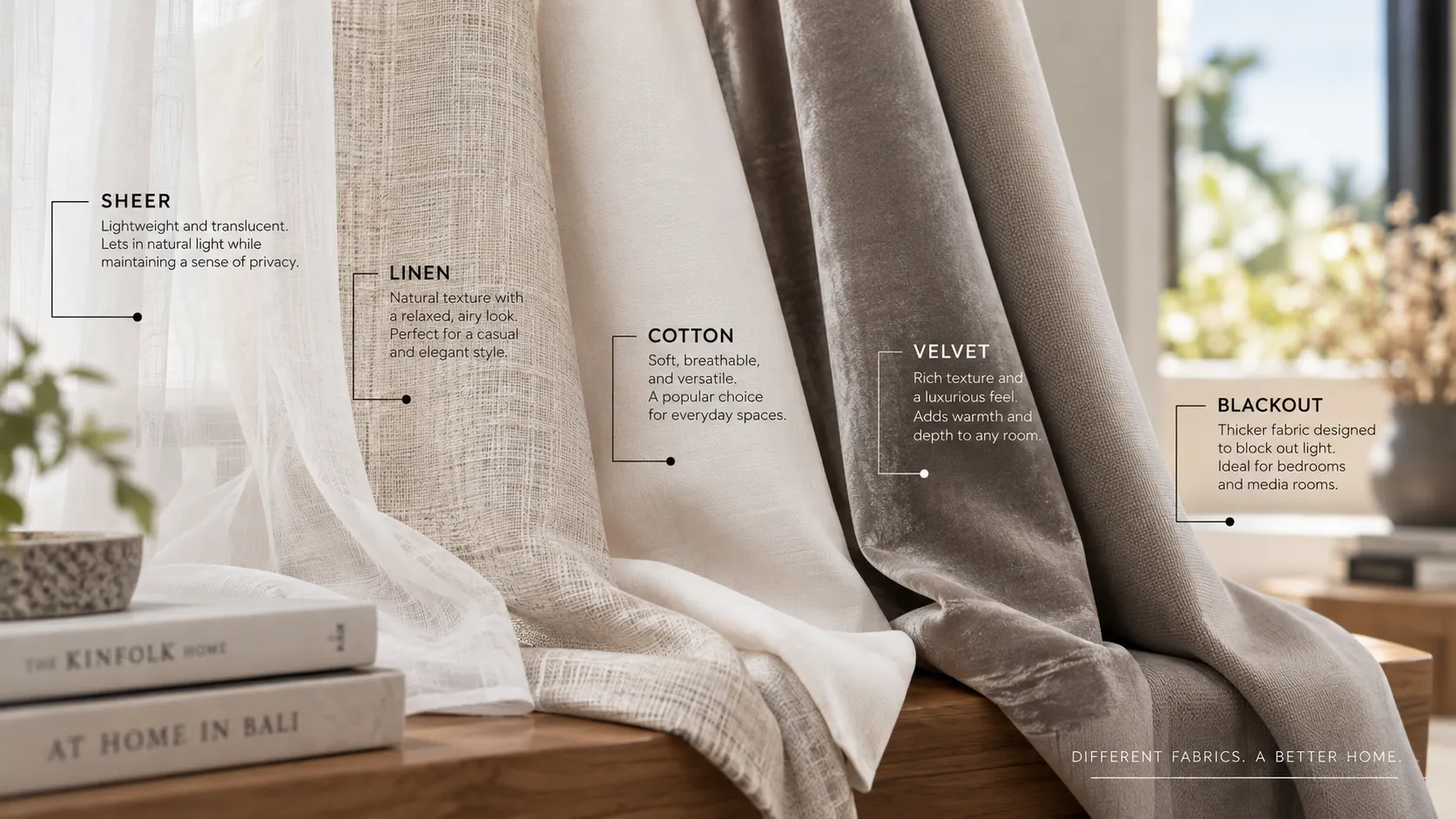 Understanding Fabric Types for Curtains: A Smarter Way to Choose