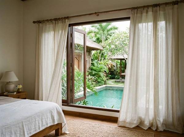 Why Choose Linen Curtains for Your Bali Villa